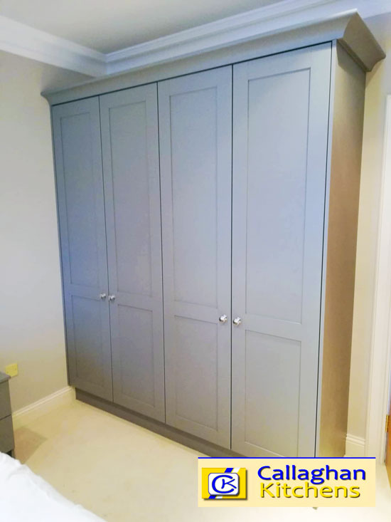 Fitted Wardrobe Light Grey